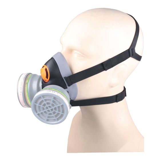 Halfgelaatsmasker Deltaplus M64020E met 2 filters Jupiter