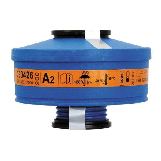 Gas- en dampfilter Spasciani 200 A2