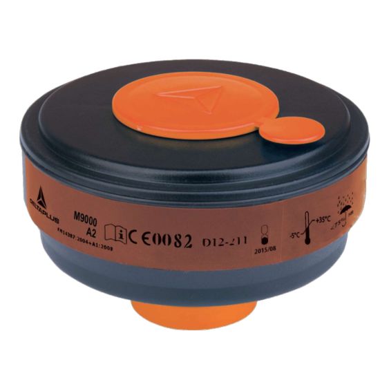 Gas- en Dampfilter Deltaplus M9001E A2 - Doos 4 stuks