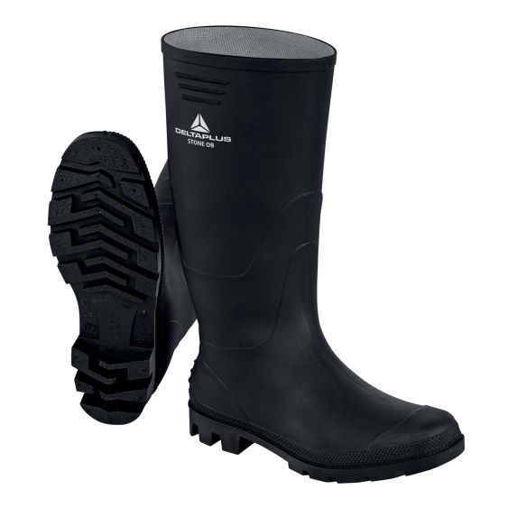 Veiligheidslaars Deltaplus Stone Zwart OB FO