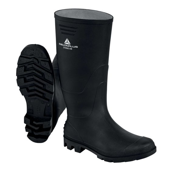 Veiligheidslaars Deltaplus Stone Zwart OB FO
