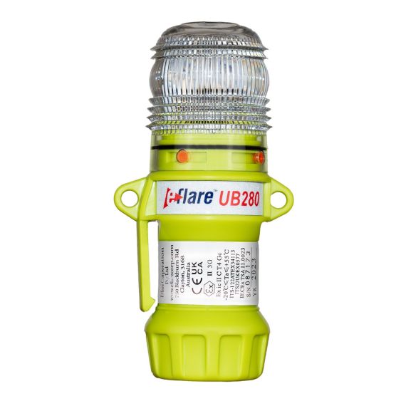 Waarschuwingslicht Eflare UB280 Enkele Kleurenflits Wit