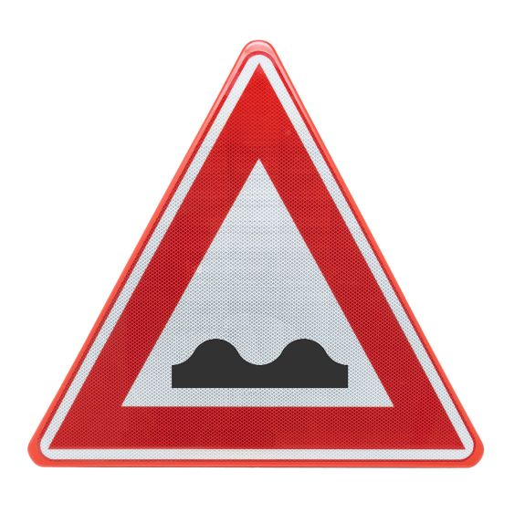 Verkeersbord RVV J01 Slecht wegdek 70 cm
