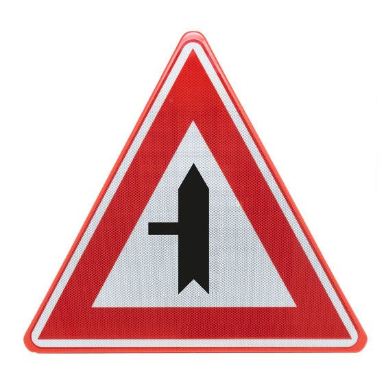 Verkeersbord RVV B04 Voorrangskruispunt 70 cm