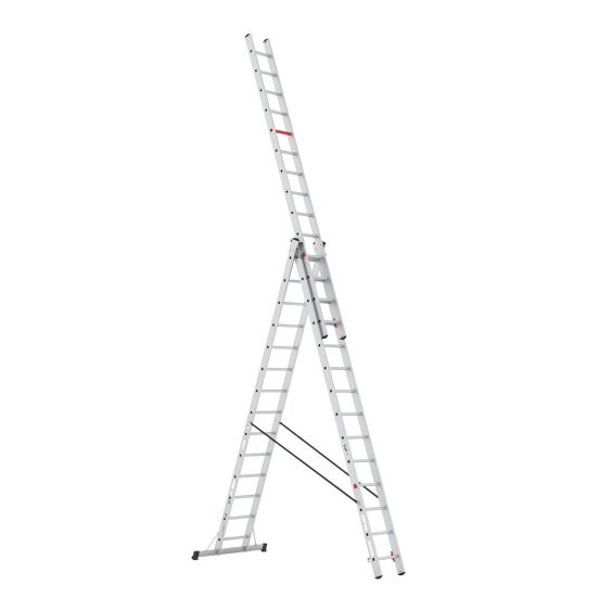 Wixor Professionele Ladder - 3x14 sporten
