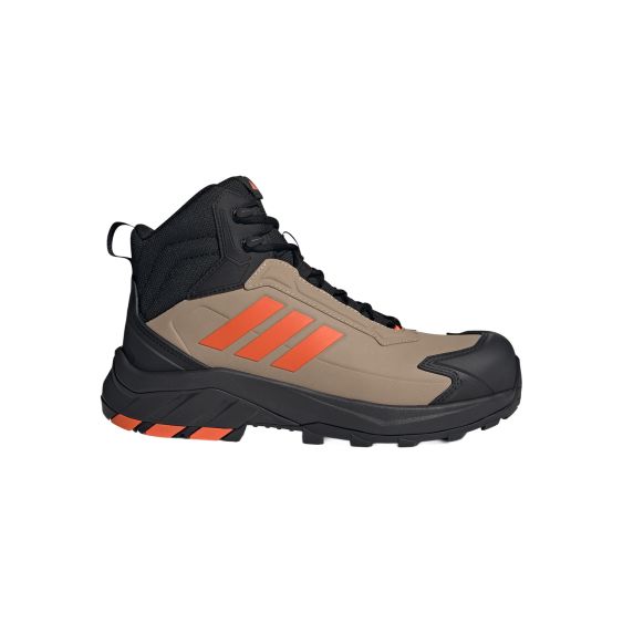 Veiligheidsschoenen Adidas Work Pro Granor Mid S3S Bruin Oranje