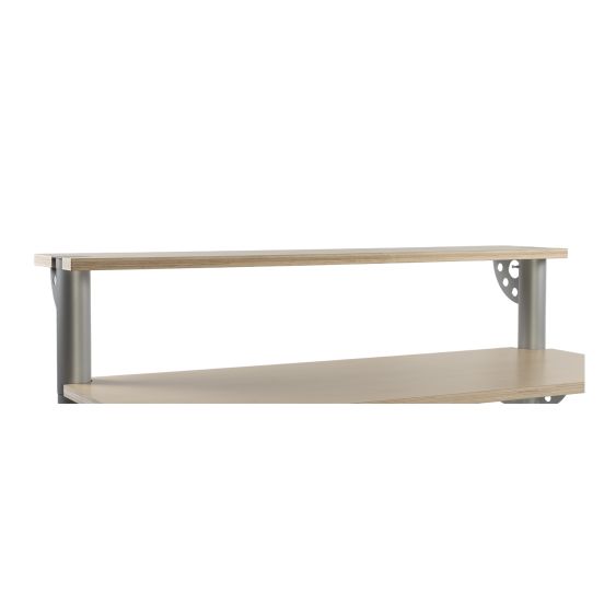 Computerniveau met tussenpoten voor Werktafel EVC 2000 x 400 mm