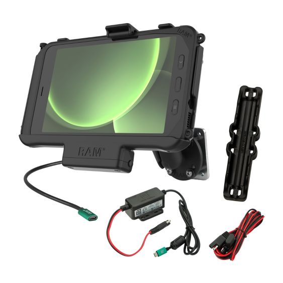 RAM Mounts EZ-Roll'r Tablethouder voor Samsung Galaxy Tab met Laadfunctie