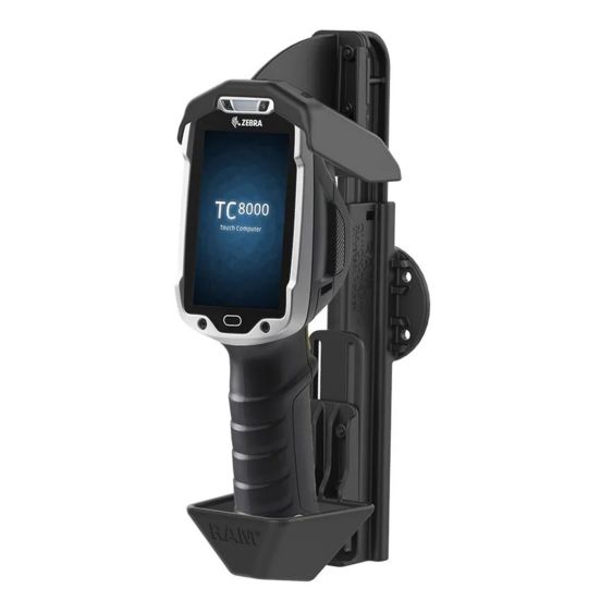 RAM Mounts Quick-Draw Houder voor Handscanner Zebra TC8000 en TC8300 