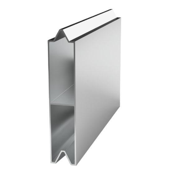 Huifplank Aluminium Kögel 3200x25x125x1,3 mm