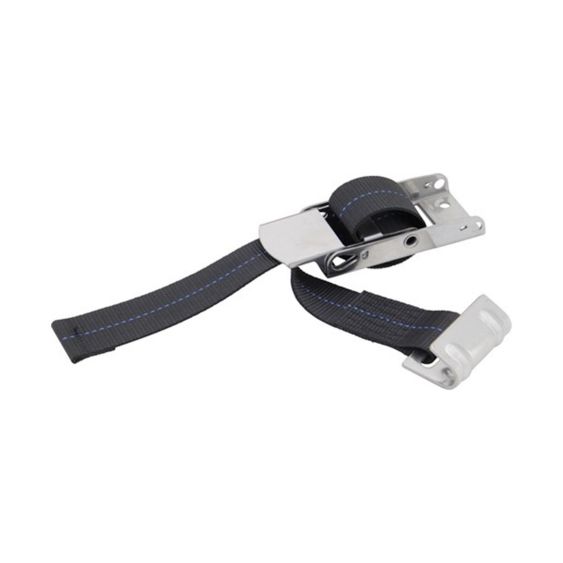 Buckleset RVS Overcenter Gesp Onderband 65cm - Plathaak