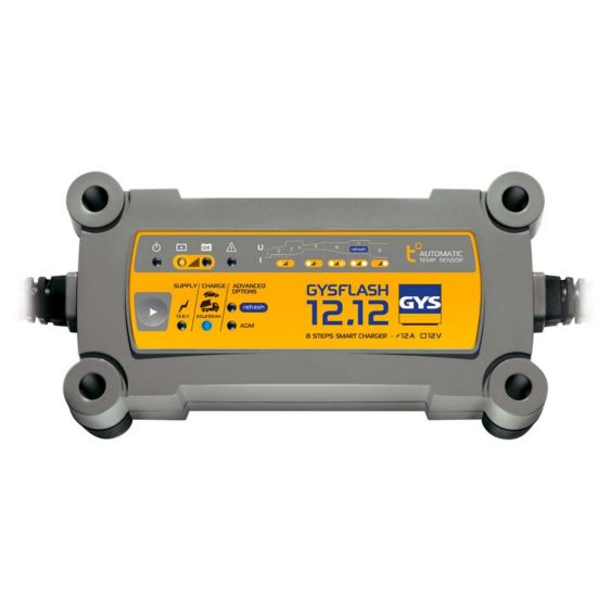 Acculader 12V GYSFLASH 12.12 20-250 Ah Druppellader