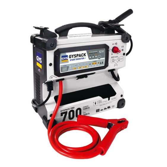 Startbooster 12V GYSPACK PRO 700 Autonoom 1800A Piekvermogen