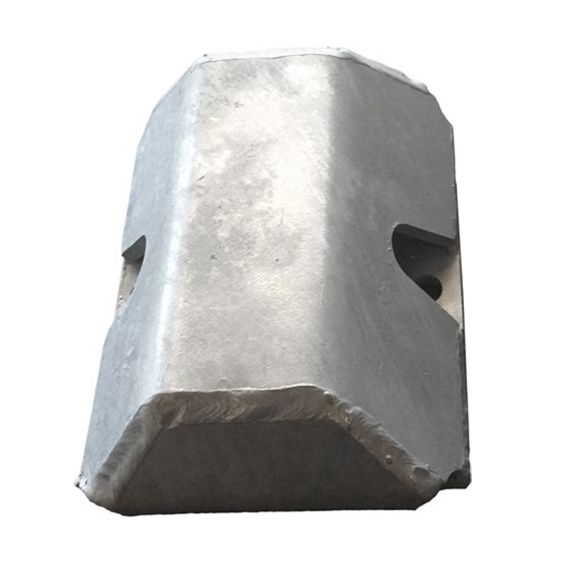 Stootblok Trailer Staal Krone 160x120x60 mm