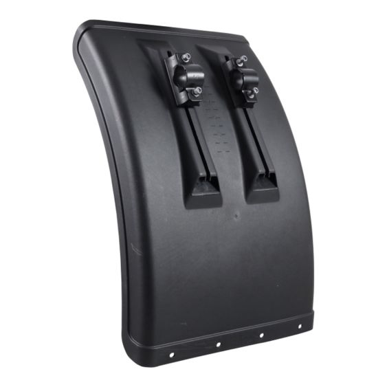 Spatscherm Sauermann ¼ rond 650x700mm