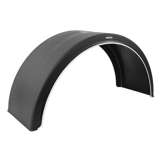 Spatbord Domar voor Trailers Witte Rand 430x1900x1300 mm