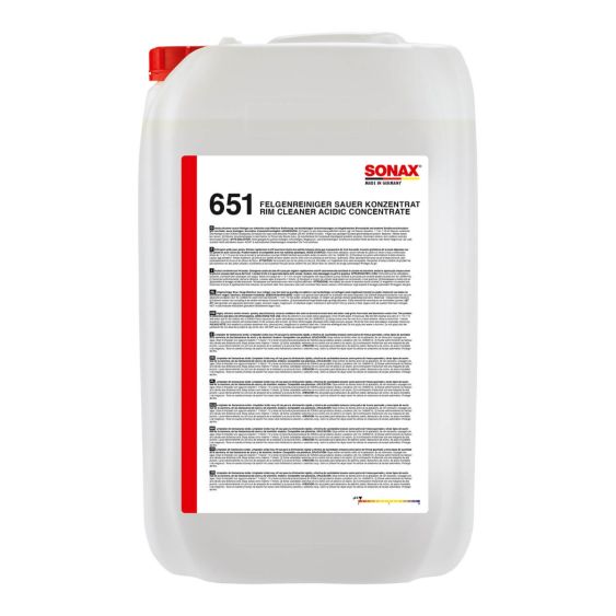 Sonax Velgenreiniger zuur concentraat 25 liter