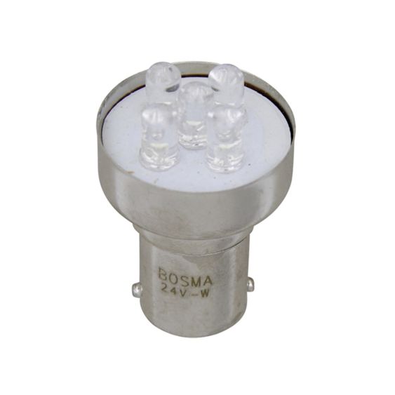 LED Lamp Aspöck 24V 5W BA15S 2 stuks