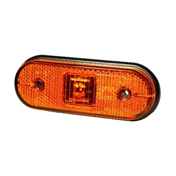 LED Zijmarkeringslamp Aspöck 24V Unipoint I 0,5 m Kabel 