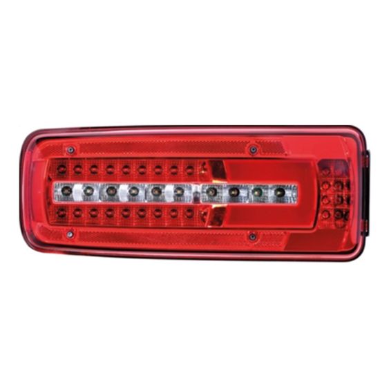 LED Achterlicht Hella 24V Links met Kentekenlamp DAF