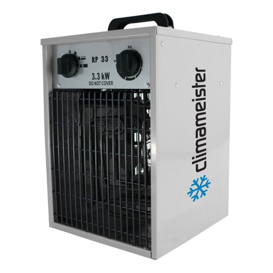 Ventilatorkachel Draagbaar RP33 1650W/3300W 400 m³ 230V
