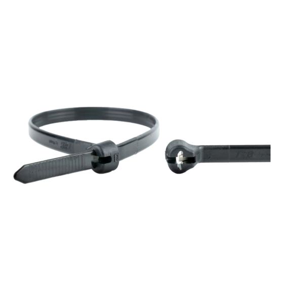 Ty-Rap Zwart 361x4,8 mm - Zak 1000 stuks