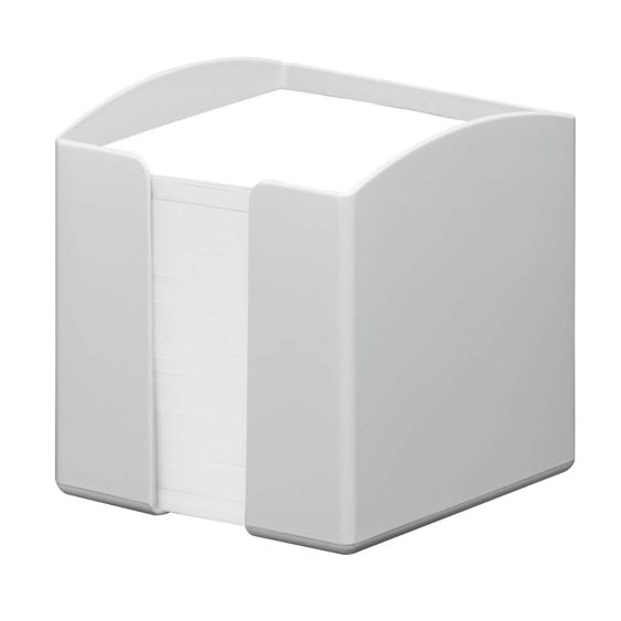 DONAU 8302001PL-09 notitieblok voor briefjes, 90 x 90 x 85 mm, 800 vellen, wit