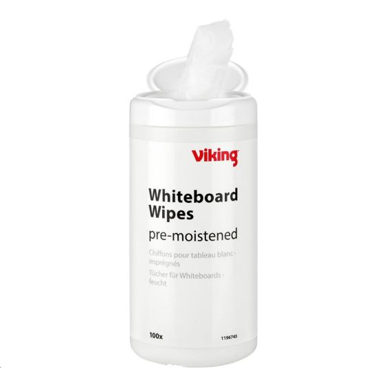 Whiteboarddoekjes Viking Nat - 100 stuks
