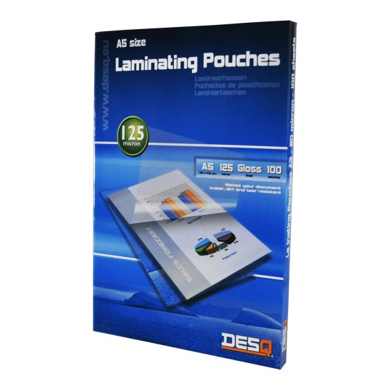 Lamineerhoes Glanzend A5 125 Micron DESQ