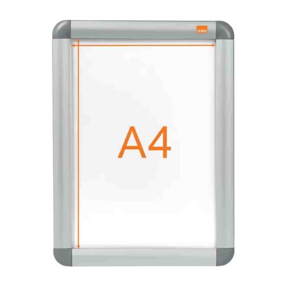 Kliklijst Nobo A4 Aluminium 1