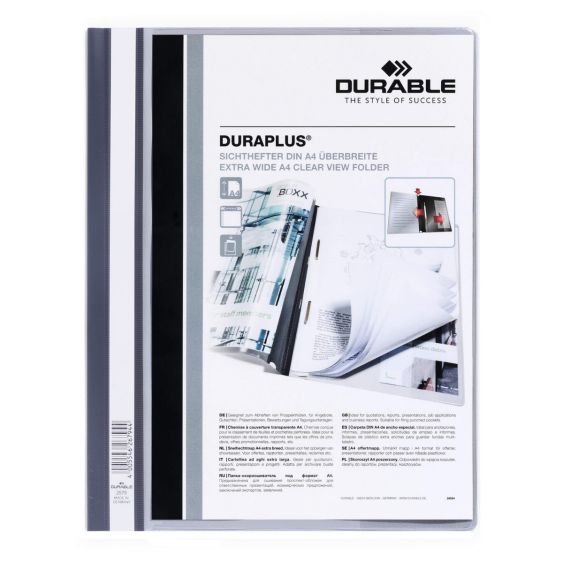 Snelhechter DURAPLUS® A4+ Grijs - 25 stuks
