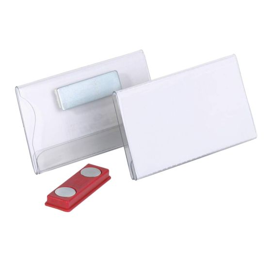 Naambadge Durable Magnetisch 54x90 mm - 25 stuks