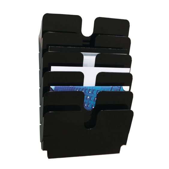 Folderhouder Flexiplus 6 vakken Liggend Formaat - A4