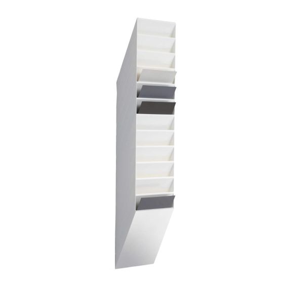 Folderhouder Flexiplus 12 vakken Staand A4 Wit