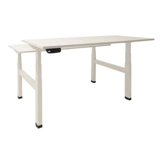 Sta-Zit Bureau Elektrisch Schaffenburg Dextro Plus Duo Wit 1800x800x1305 mm