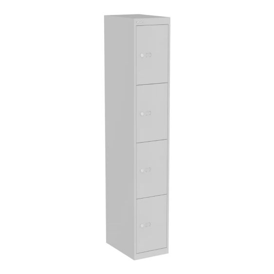 Lockerkast Bisley Grijs 305x457x1802 mm 4 deuren