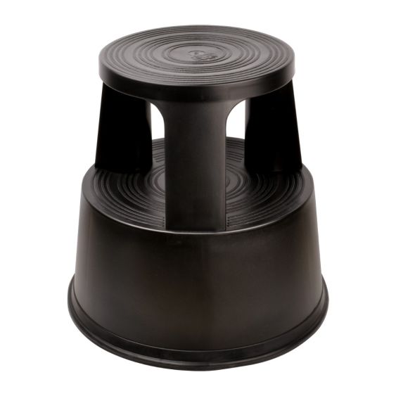 Opstapkruk op Wielen Kunststof Desq Zwart