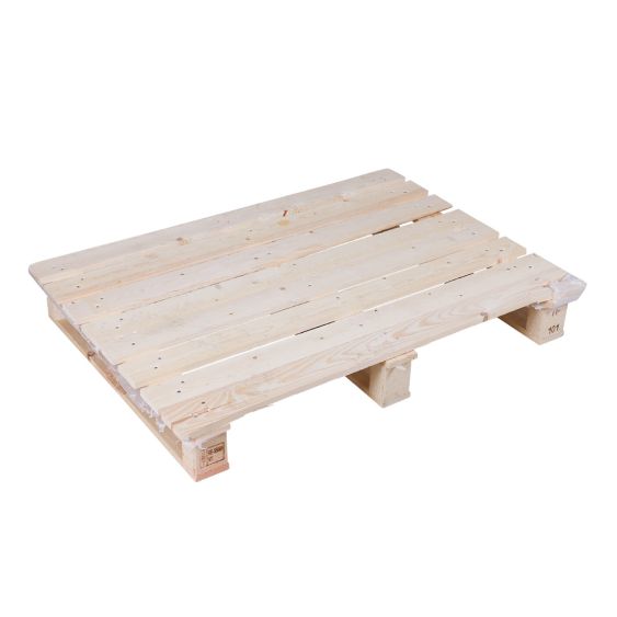 Drukwerkpallet 71 x 101 cm Gebruikt 8 Deklatten