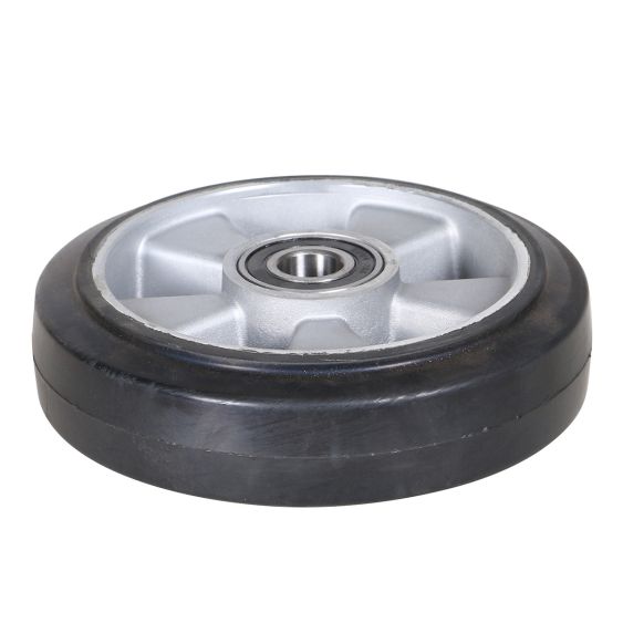 Stuurwiel zwart rubber