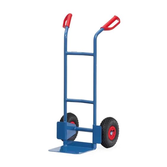 Stalen Steekwagen Fetra 200 kg H1150 mm Luchtbanden