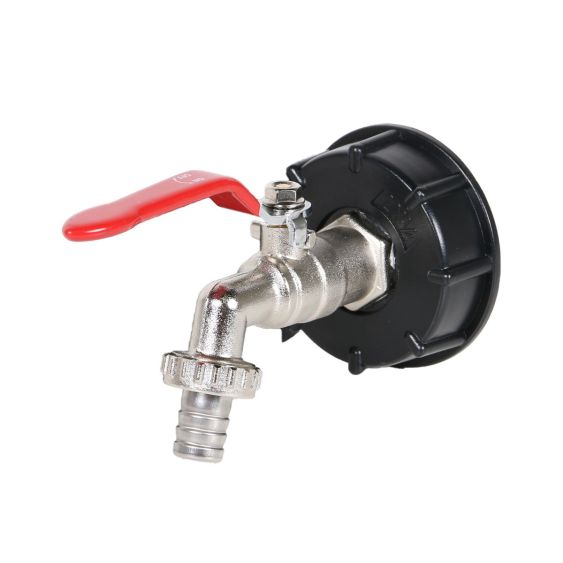 Kogeltapkraan IBC Container 2 inch met Schroefdraad
