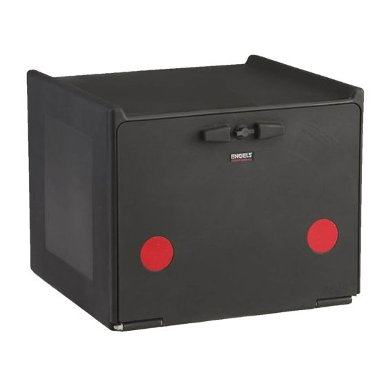 Bezorgbox Voedsel 560x520x440 mm 90 liter Zwart