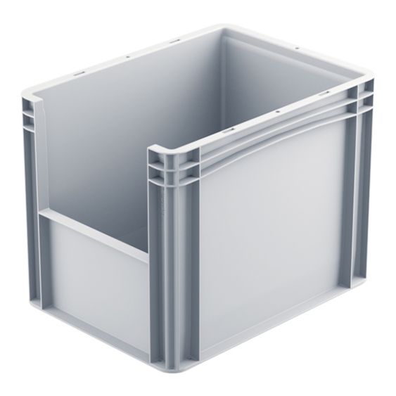 Magazijnbak Euronorm ECO Grijs 400x300x320 mm