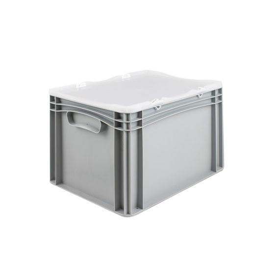 Euronorm Bak met Transparante Deksel 400x300x285 mm