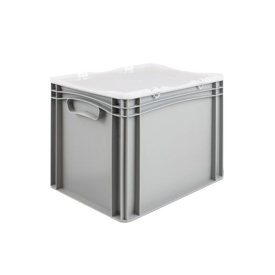 Euronorm Bak met Transparante Deksel 400x300x335 mm