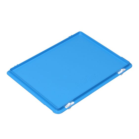 Rako Euronorm Scharnierdeksel Blauw 400 x 300 - met snapsluiting