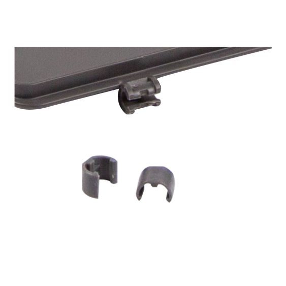 Scharnierversteviging Kunststof Grijs