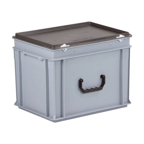 Kunststof Koffer 25 liter 400x300x295 mm 25 liter met Greep