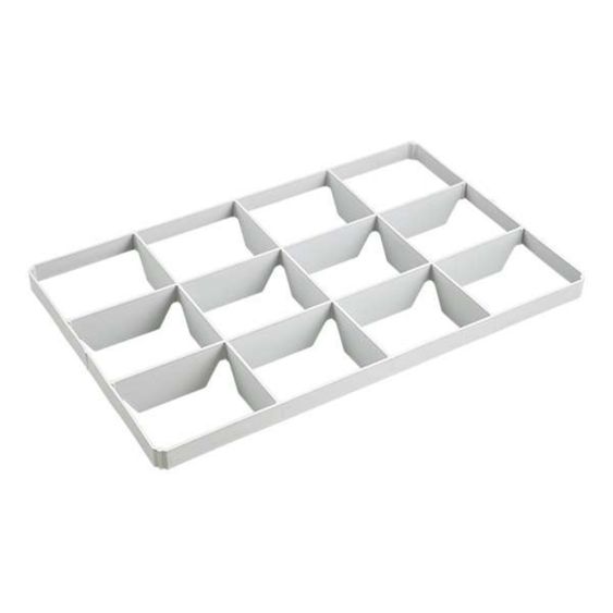 Vakverdeler onder 555x355mm 12 vakken