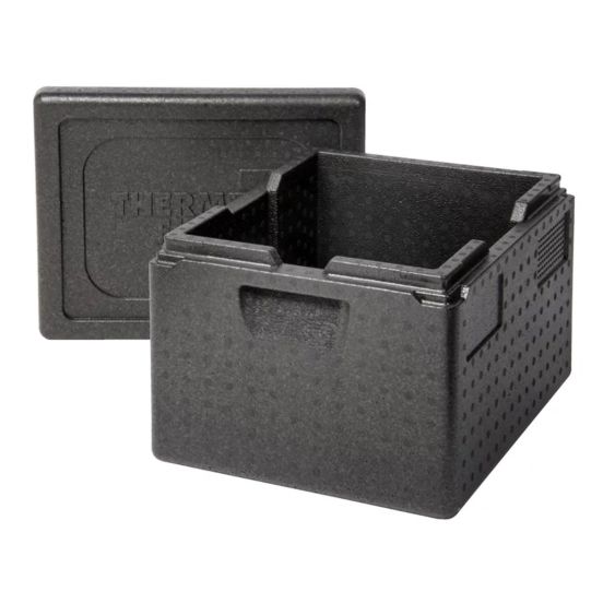 Thermobox EPP met Deksel 390x330x280 mm 19 liter Zwart